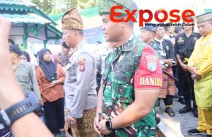 Dandim 1204/Sanggau Menghadiri Pembukaan Festival Budaya Faradje Pesawat Negri Sanggau XVII,Tahun 2025