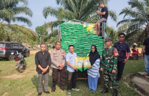 Polres Banyuasin Sukseskan GPM, Distribusikan 10 Ton Beras Bulog dalam Sehari
