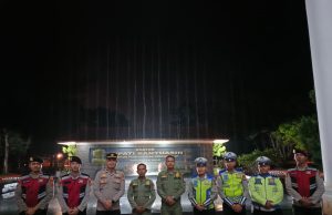 Polres Banyuasin Gelar Patroli Malam Obyek Vital