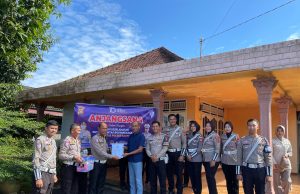 Anjangsana Purnawirawan Polres Banyuasin di HUT Lalulintas Bhayangkara Ke 70