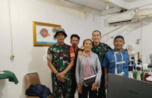 Koramil 430/02 Sungsang Antarkan Warga Binaan Operasi Katarak
