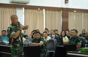 Kodam II/Sriwijaya Gelar Pelatihan Penatausahaan BMN
