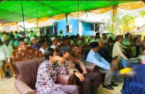 Polsek Makarti Jaya Hadiri Pengajian Akbar HUT ke 29 Upang Makmur