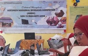 SDN 19 Makarti Jaya Lakukan Giat Gladi ANBK Pelajar Kelas V