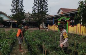 Polsek Makarti Jaya Gerakkan Masyarakat Dukung Swasembada Pangan Nasional