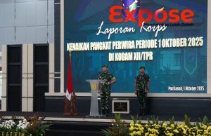 Pangdam XII/Tpr Pimpin Syukuran Laporan Korps Kenaikan Pangkat Perwira Periode 1 Oktober 2025