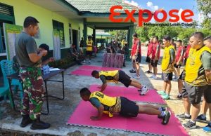 Kodim 1209/Bengkayang Gelar Tes Kesegaran Jasmani UKP Dan Samapta Periodik Semester II Tahun 2025