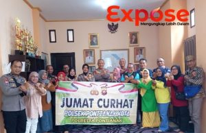 Tampung Keluh Kesah Warga, Polsek Pontianak Kota Gelar Jumat Curhat untuk Wujudkan Kamtibmas Kondusif