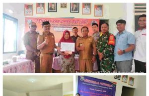 Camat Makarti Jaya Hadiri Giat Penyusunan RKPDes dan Penyaluran BLT di Upang Mulya