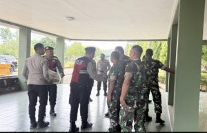 Polres Banyuasin Melakukan Kunjungan ke Batalyon Yon Zeni Konstruksi 12