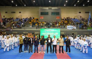 Kasdam II/Sriwijaya Resmi Tutup Kejuaraan Karate Piala Pangdam