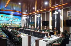 Pangdam II/Sriwijaya Tunjuk Dandim 0418/Palembang sebagai Danlat Persami KKRI