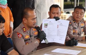 Kapolres Bangka Barat Ajak Pemdes Ilir Barat I Palembang Kerjasama Kejar Dua DPO
