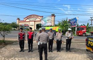 Polres Banyuasin Patroli Besar-Besaran di Jalur Lintas Timur