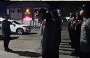 Berantas Pungli di Jalan, TNI-Polri Banyuasin Gelar Patroli Gabungan