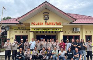Kapolres Banyuasin Melakukan Kunjungan di Polsek Rambutan