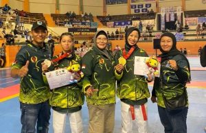 Atlet Taekwondo Lahat Berhasil Raih Emas dan Perak di Porprov XV Muba 2025