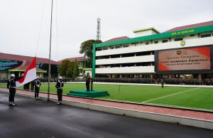 Kodam II/Sriwijaya Gelar Upacara Peringatan Hari Sumpah Pemuda Ke-97