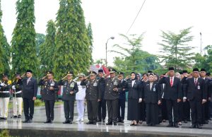 Pangdam II/Sriwijaya Hadiri Ziarah Nasional Hari Pahlawan