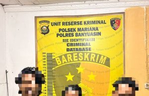 Polsek Mariana Amankan Tiga Pencurian Besi Menara