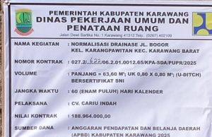 Normalisasi Drainase Jalan Bogor Karangpawitan Dianggap Sudah Tepat, Warga: Jangan Hanya Melihat dari Luarnya Saja.