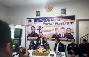 Partai NasDem Kabupaten Karawang Merayakan HUT ke-14 di Grand Taruma