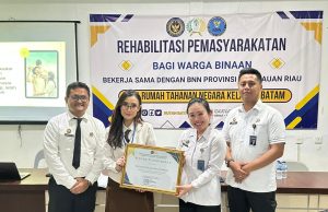 RUTAN BATAM GELAR REHABILITASI PEMASYARAKATAN BERSAMA YAYASAN FOKUS KARYA BANGSA