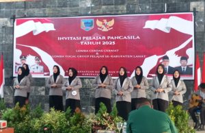 10 grup vocal SMA bawakan lagu wajib pada kegiatan Invitasi Pelajar PancasilaTahun 2025