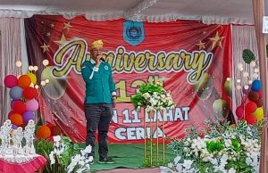 Perayaan Perdana Anniversary SD Negeri 11 Lahat ke 13