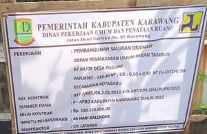 Proyek Drainase di Pucung Sarat Masalah, Diduga Asal Jadi – Mandor Kabur, Dinas PUPR Terancam Terlibat