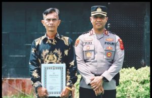 Kapolres Karawang Pimpin Apel Gabungan Kesiapan Tanggap Bencana di Karawang.