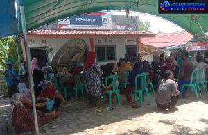 Antrian Penerima BLTS di Hari ke lV Masih Terpantau Ramai