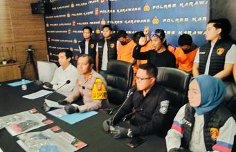 Polres Karawang Gelar Press Release Terkait Kasus Penganiayaan Terhadap Penyandang Disabilitas.