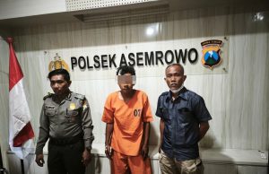 Polsek Asemrowo Amankan Residivis Pencuri Kompor di Greges Jaya