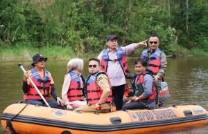 Bupati Lahat Lakukan Peninjauan Tebat Besak Kota Raya Darat