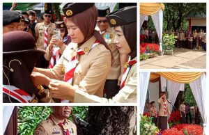 Kwarcab Lahat Gelar Perkemahan Akhir Tahun