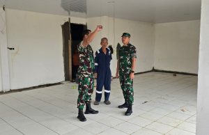 Aster Kasdam II/Sriwijaya Lakukan Peninjauan KDKMP Srimulya