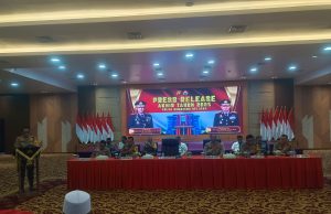 Polda Sumsel Paparkan Capaian Kinerja pada Rilis Akhir Tahun 2025