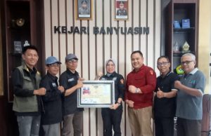 SMSI Apresiasi Kinerja Kejari Banyuasin Dalam Pemberantasan Korupsi