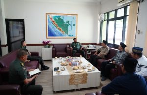 Kasdam ll Swj Terima Audiensi PW RMI NU Sumsel