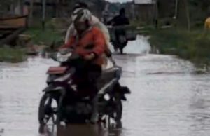 Banjir Kembali Melanda Margo Mulyo Muara Sugihan