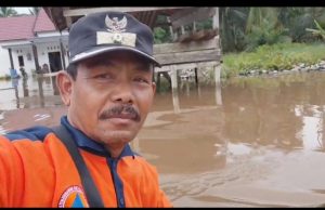 Desa di Muara Sugihan Terendam Banjir Akibatkan Kelumpuhan Total