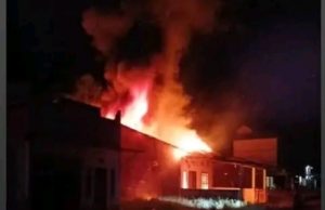 Konsleting Listrik, Rumah di Margo Rukun Ludes Terbakar