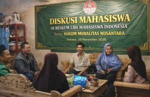 Mahasiswa Lampung Selatan Gelar Diskusi “Hukum Moralitas Nusantara”