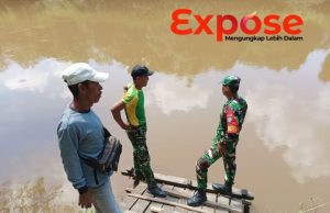 Kodim 1209/Bengkayang Pantau Titik Rawan Banjir di Wilayah Perbatasan