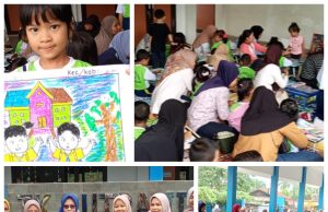 TK Putra III Gelar Lomba Mewarnai