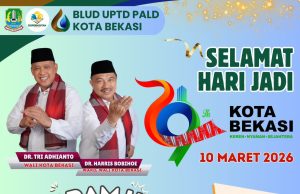 Pemkot Bekasi Berlakukan Pengurangan Tarif Retribusi Layanan Penyedotan Air Limbah Domestik dalam Rangka HUT ke-29 Kota Bekasi