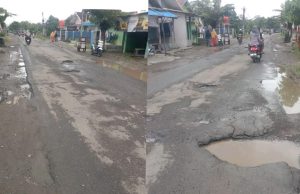 Warga Kutawaluya Bersatu Suarakan Perbaikan Jalan Rusak Sebelum Lebaran