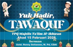 Santri TPQ Al-Ikhwan Meledak Ceria, Tawaquf Menjelang Ramadhan 1447 H Penuh Hikmat”