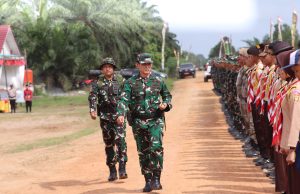 Pangdam ll/Swj Tutup TMMD ke-127